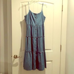 Brand new blue jean dress